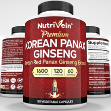 Korean Red Panax Ginseng - 120 Capsules