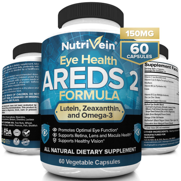 AREDS 2 Eye Vitamins by Nutrivein