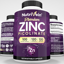 Zinc Picolinate - 120 Capsules