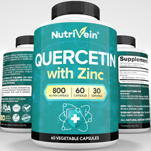 Quercetin With Zinc - 60 Capsules