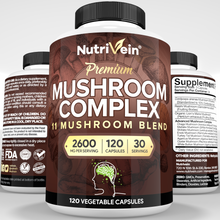 Mushroom Complex Supplement - 120 Capsules