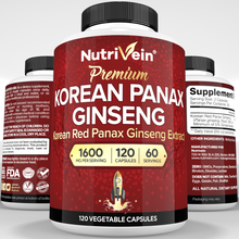 Korean Red Panax Ginseng - 120 Capsules