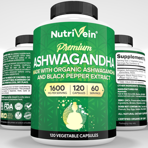 Ashwagandha - 120 Capsules