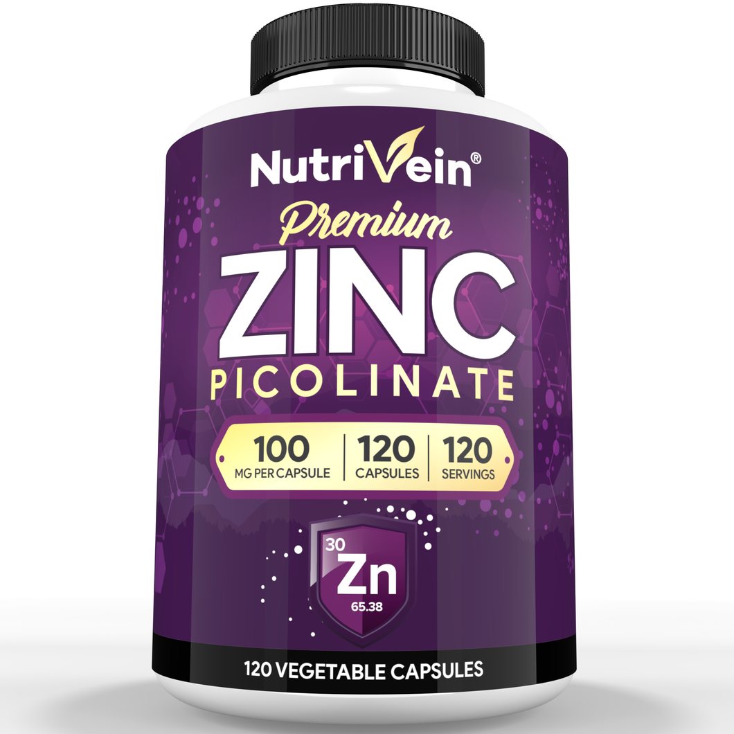 Zinc Picolinate - 120 Capsules