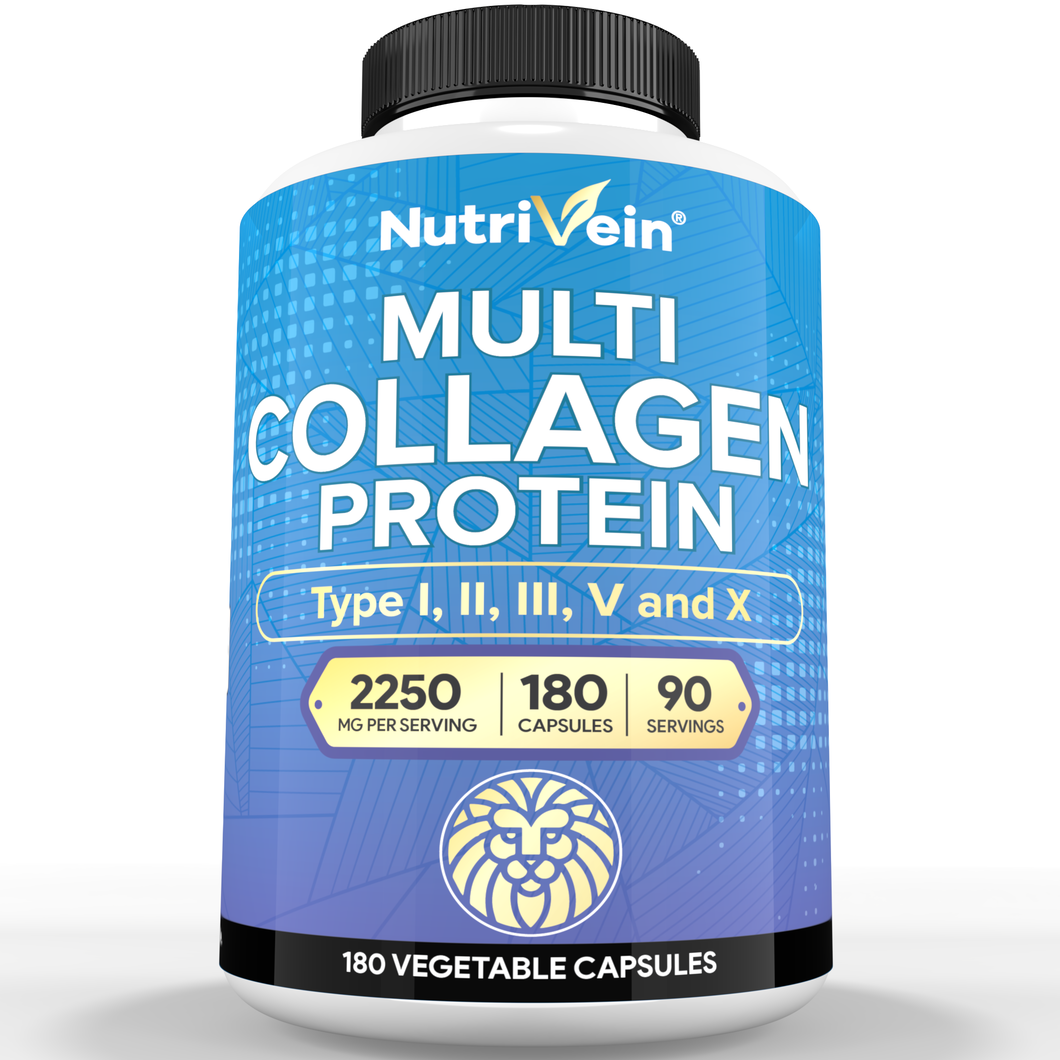 Multi Collagen Protein Capsules - 180 Capsules