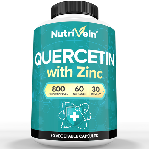 Quercetin With Zinc - 60 Capsules