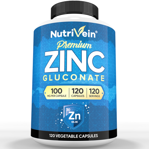 Zinc Gluconate - 120 Capsules