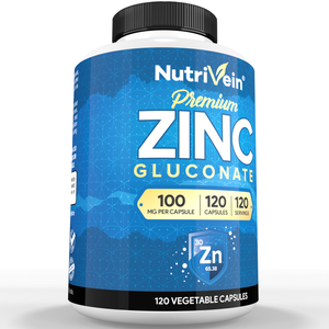 Zinc Gluconate - 120 Capsules