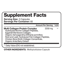 Multi Collagen Protein Capsules - 180 Capsules