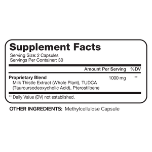 TUDCA Liver Support Supplement - 60 Capsules