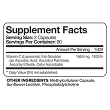 Liposomal Vitamin C - 180 Capsules