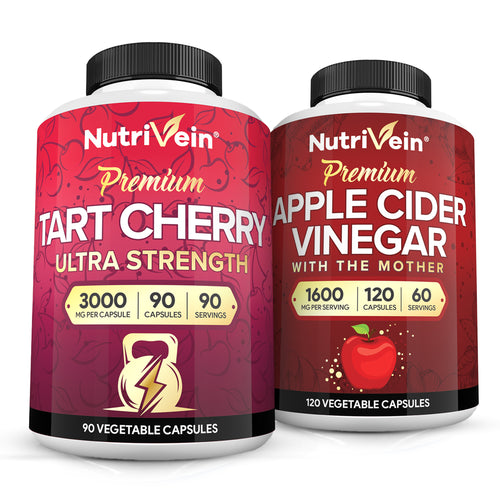 Tart Cherry - 90 Capsules Apple Cider Vinegar - 120 Capsules