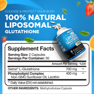 Liposomal Glutathione Setria® 700mg - 60 Capsules