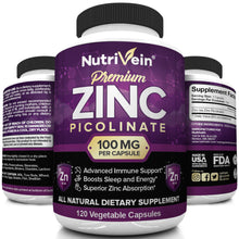 Zinc Picolinate - 120 Capsules