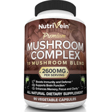 Nutrivein Mushroom Complex Supplement.